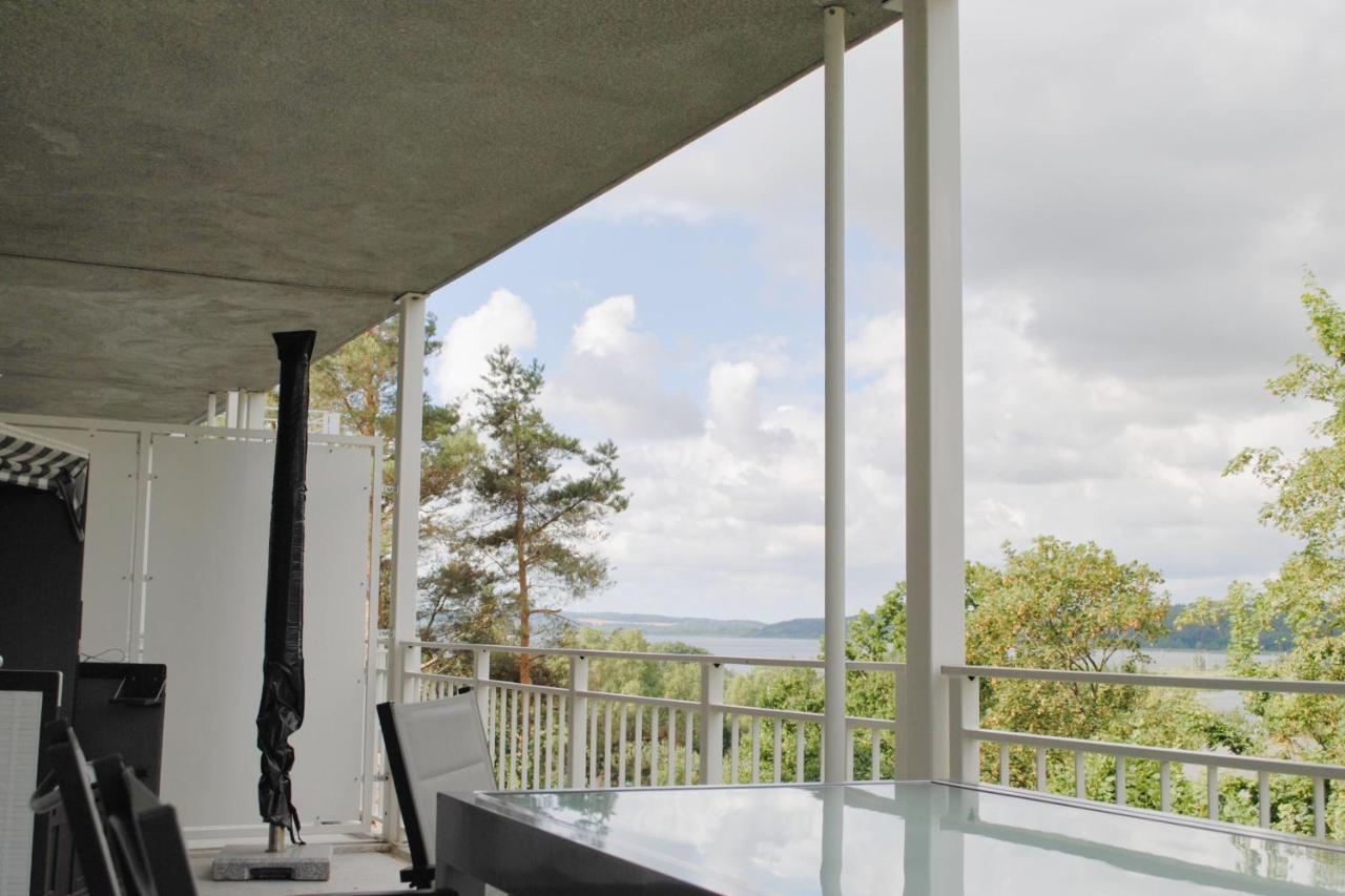 Ferienresidenz Zwei Bodden Fewo2-8 - Balkon, Sauna, Kamin Lietzow Exteriör bild