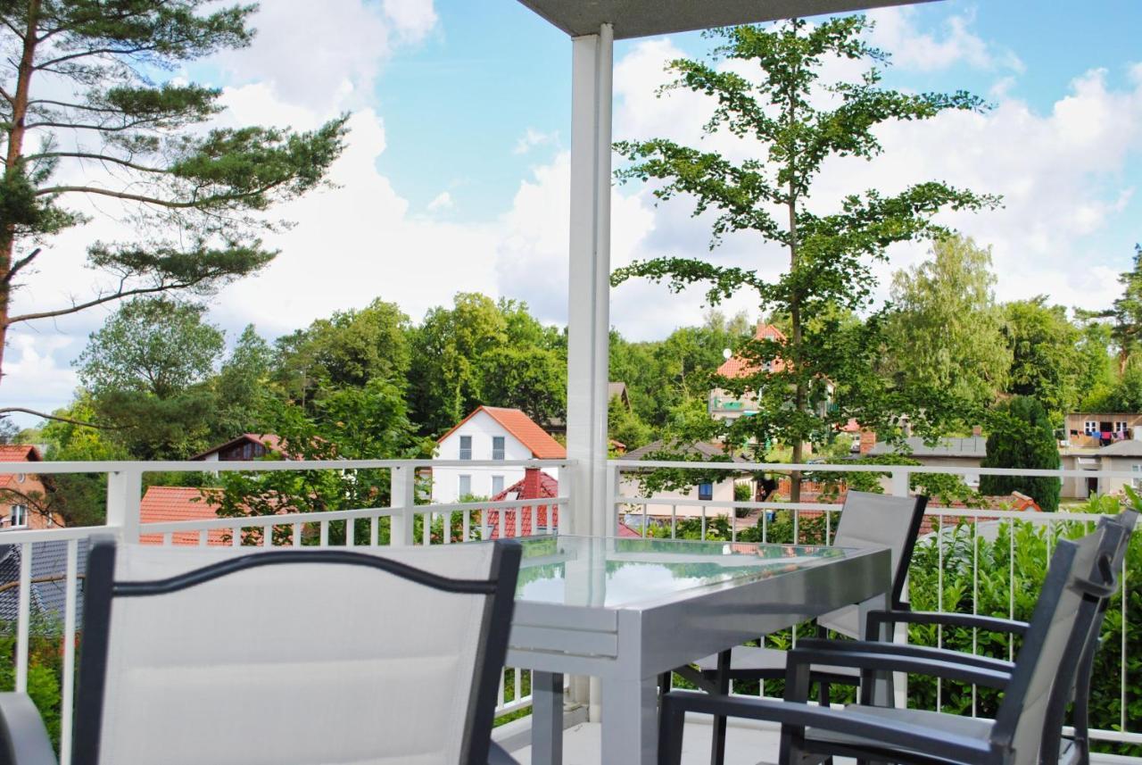 Ferienresidenz Zwei Bodden Fewo2-8 - Balkon, Sauna, Kamin Lietzow Exteriör bild