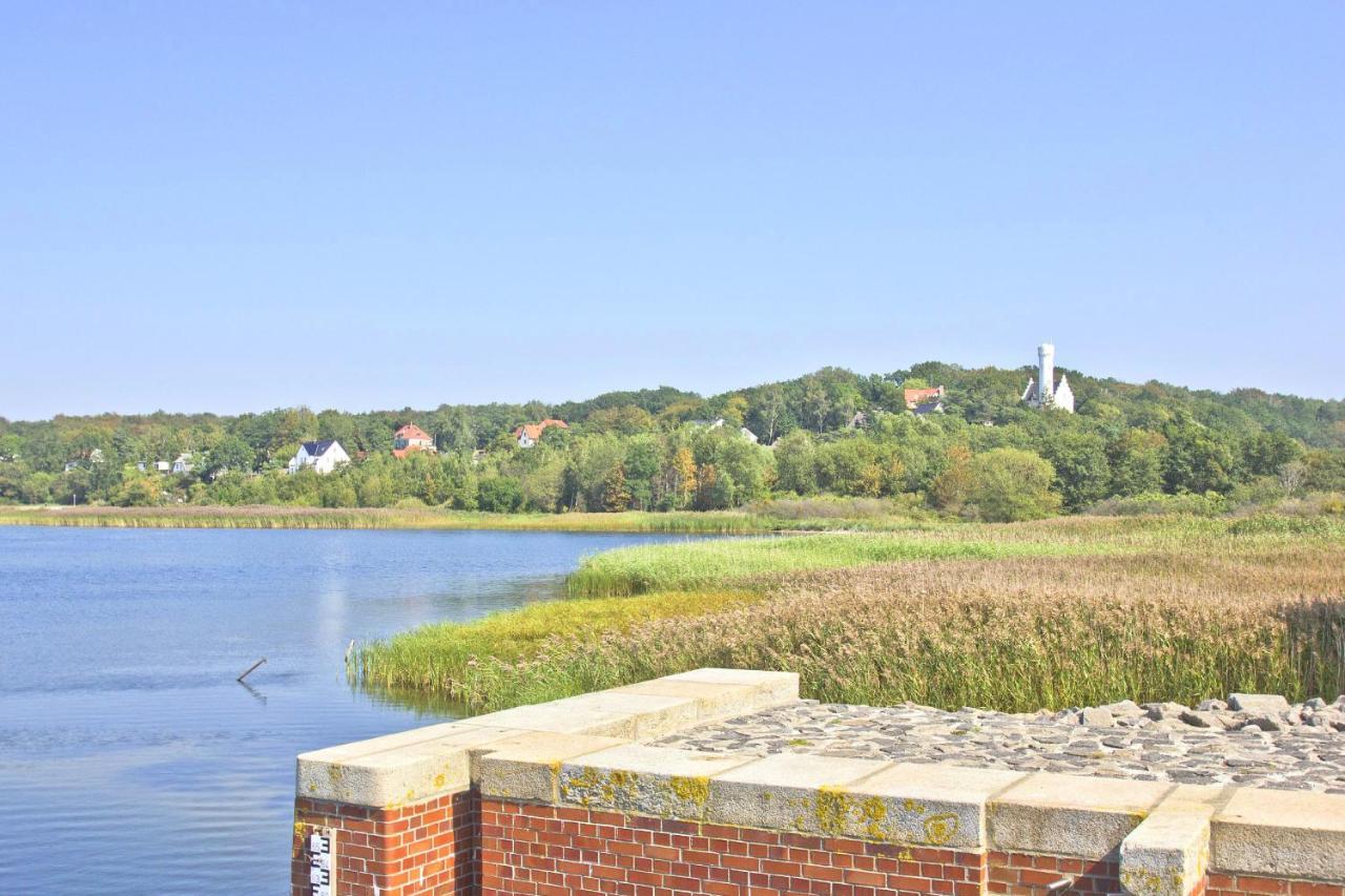 Ferienresidenz Zwei Bodden Fewo2-8 - Balkon, Sauna, Kamin Lietzow Exteriör bild